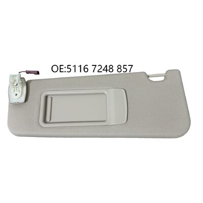 Левый солнцезащитный козырек с зеркалом для BMW F10 F18 2011-2016 5116 7248 857 Бежевый